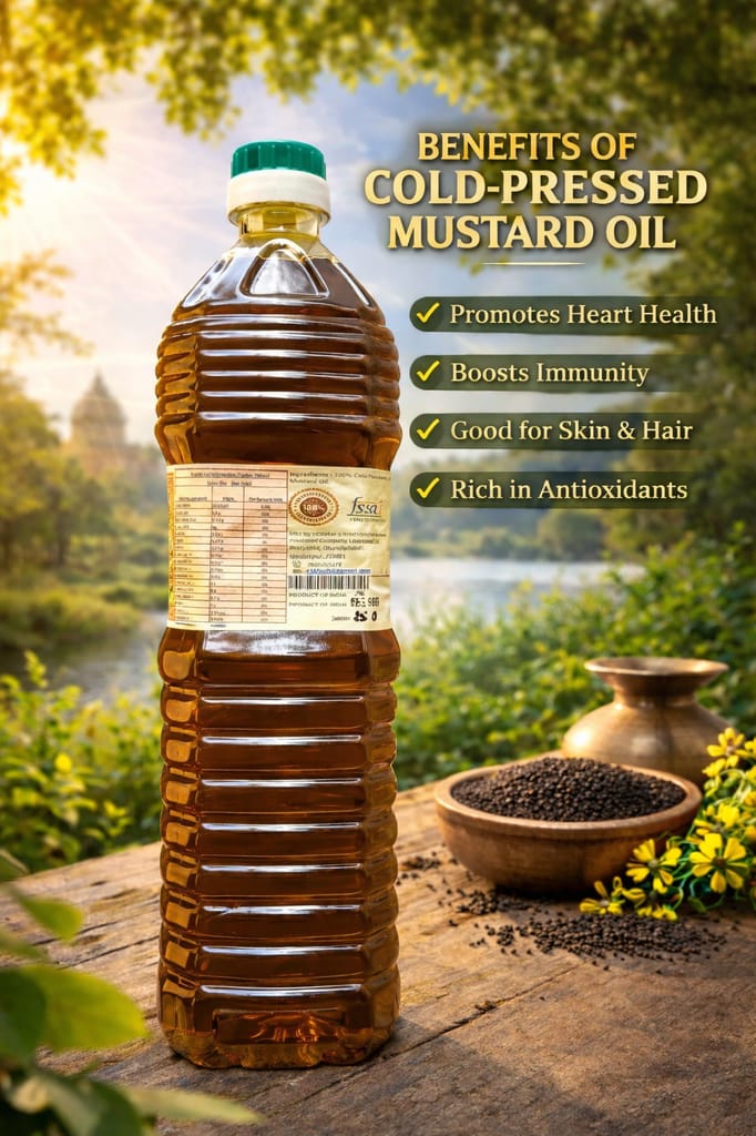 KAPALKUNDALA COLD PRESSED MUSTARD OIL view 2