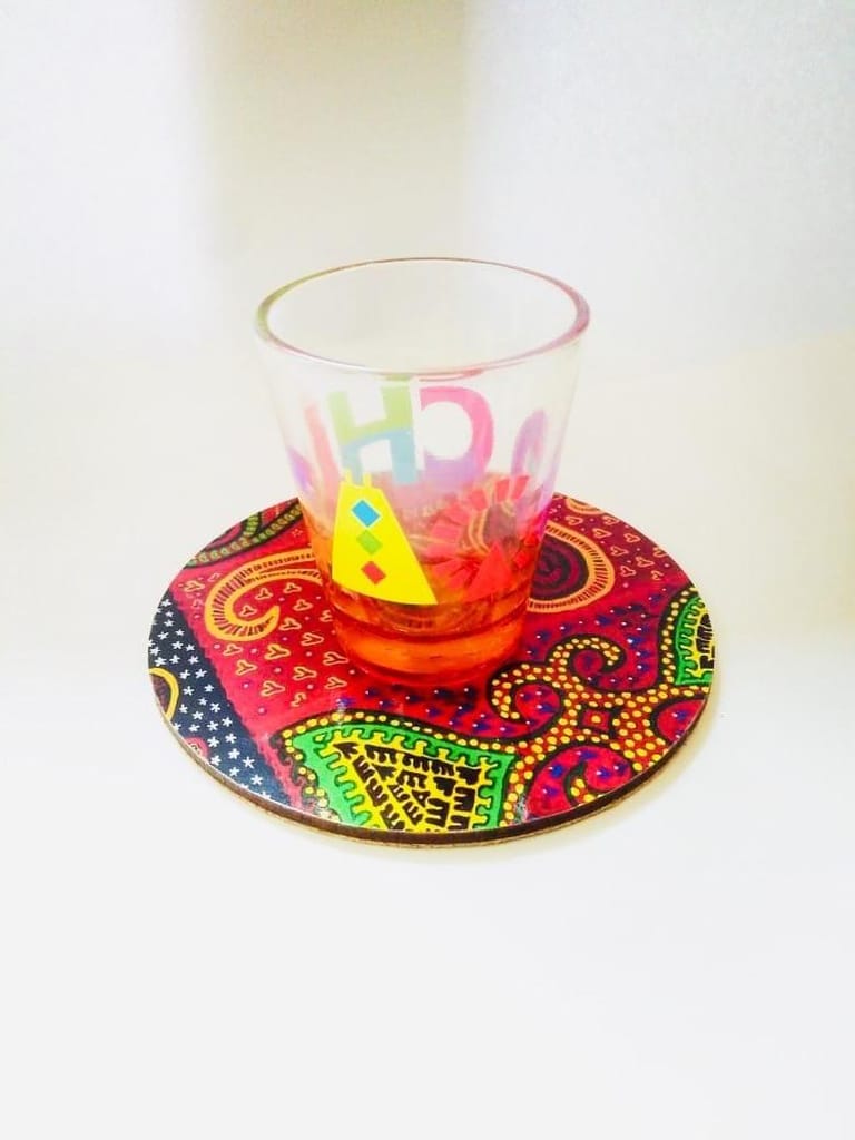 ETHEREAL ROUND BOARD COASTER - SET OF 4 view 2