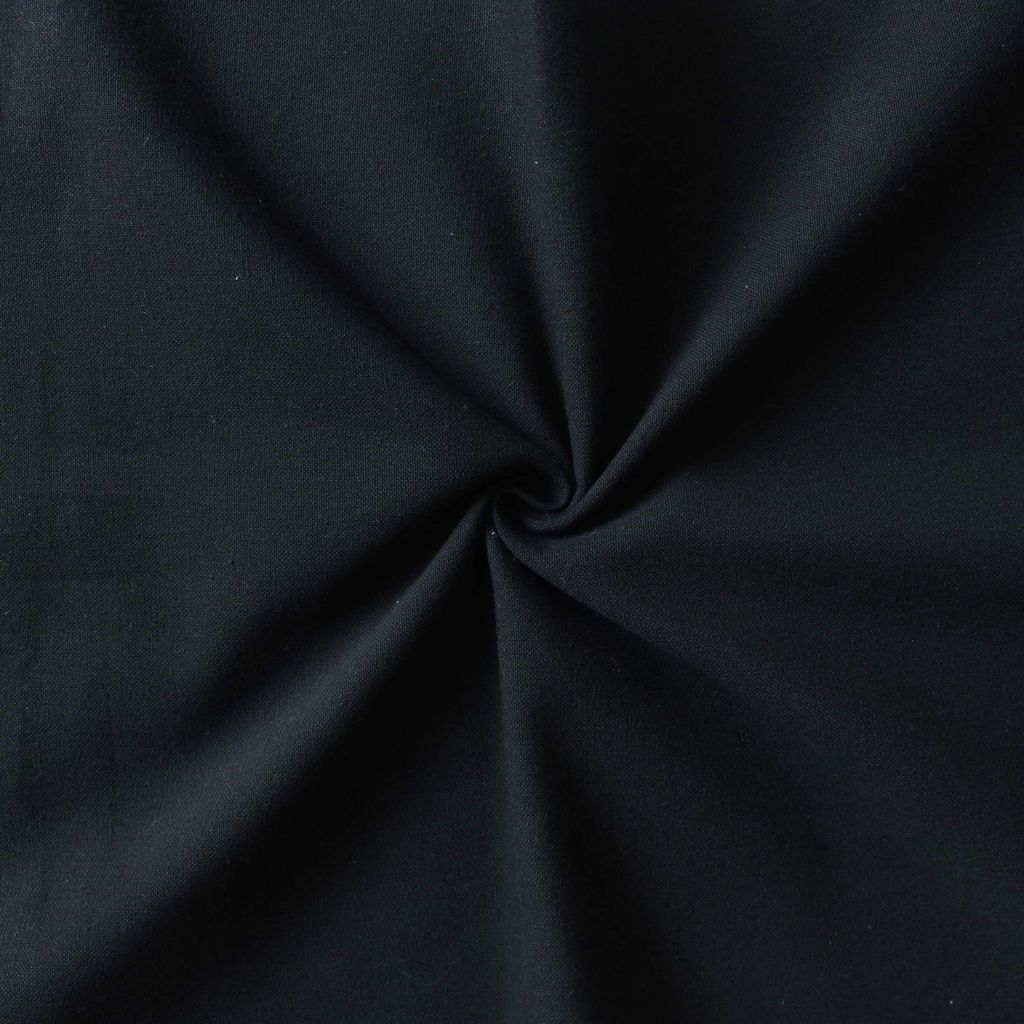 AIRWILL 100% Cotton Solid Pattern 6 Seater Rectangle Table Cover Sized, 56x71 inches (Black, Pack of 1) view 2