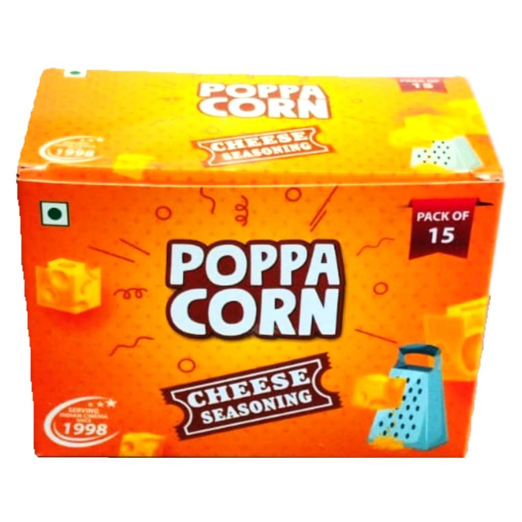 POPPACORN Cheese Seasoning Powder, 5gX15 Pouches 75gms view 2