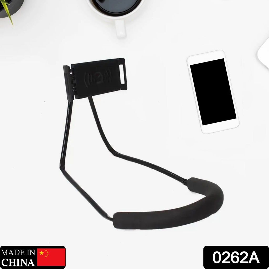 Multi Functional Flexible Long Arms Stand Hanging on Neck Universal Mobile Phone Stand Lounger's Bracket for Mobile Phone Tablet PC Desktop view 2