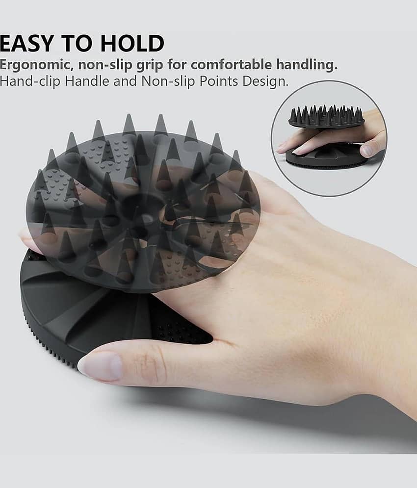 Skindora Travel Friendly No Handle Men & Women Body Brush ( Pack of 1 ) view 2