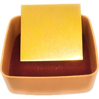 Shri Kanakdhara Yantra / Puja Yantra For Office, Home, Wealth, Success Prosperity In Copper Plated view 2