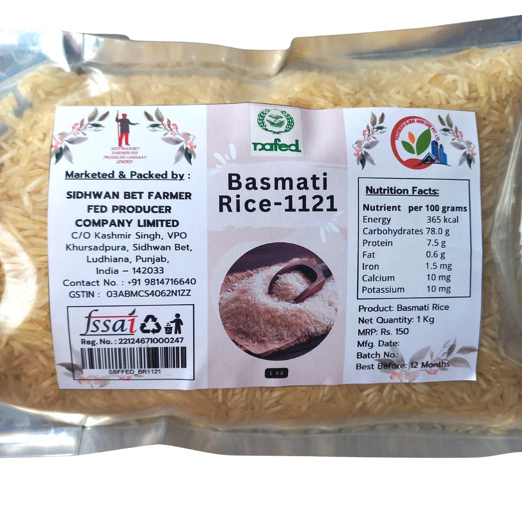 Basmati Rice - 1121 view 2