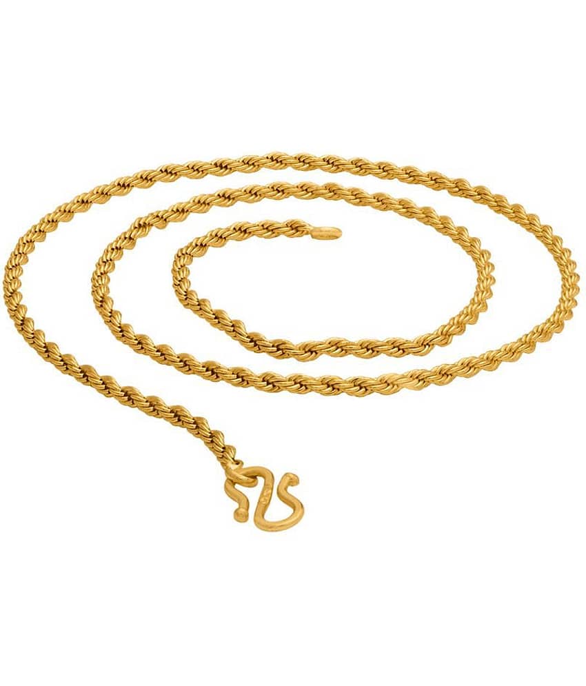 shankhraj mall Gold Plated Chain ( Set of 1 ) view 2