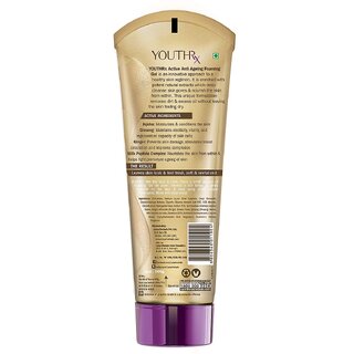 Lotus Herbals Youthrx Active Anti Ageing Foaming Gel Face Wash With Jojoba, Ginseng Ginger 100G ( Pack Of 2 ) view 2