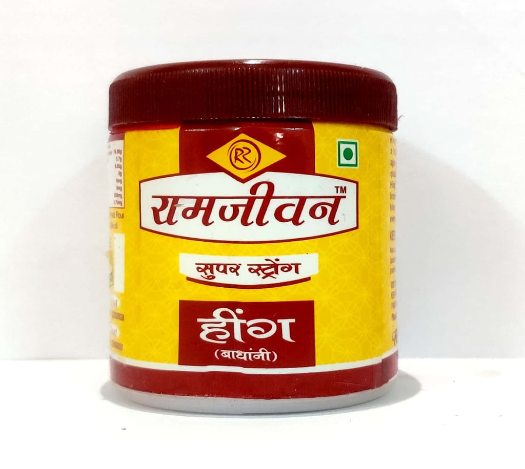 Ramjeevan Super Strong Pure Hing Asafoetida (50) | Chemical Free, Strong & Aromatic Hing| Compounded Asafoetida view 2