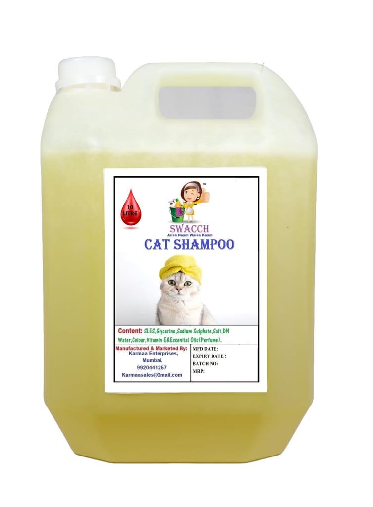 Swacch Cat Shampoo (10 Litre) Lemon view 2