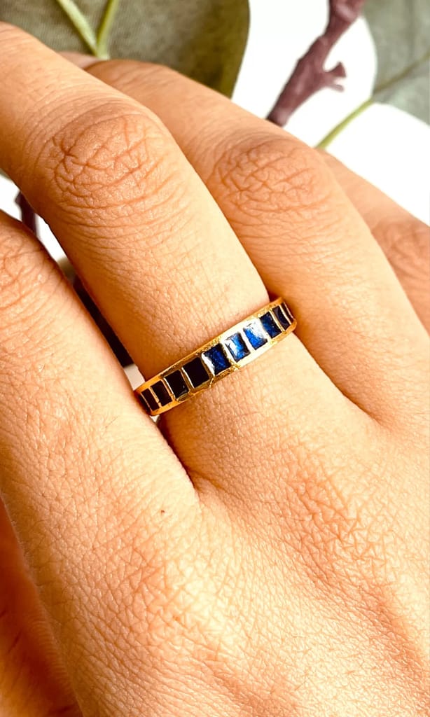 Mini Ring - Golden view 2
