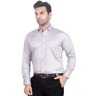 DUKUL Men'ss Printed Cotton Shirt Full Sleeve Regular Fit | Perfect for Formal & Casual Wear view 2