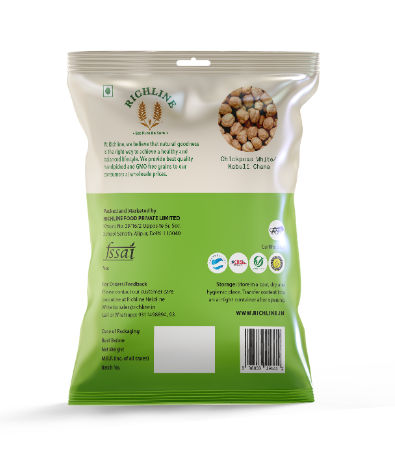 Richline Kabuli Chana (Chickpeas White), 1 Kg view 2