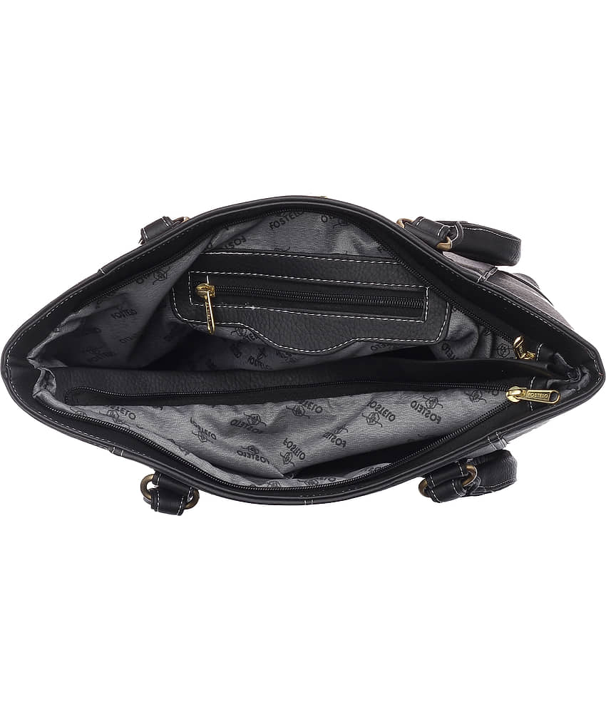 Fostelo Brown Faux Leather Shoulder Bag view 2