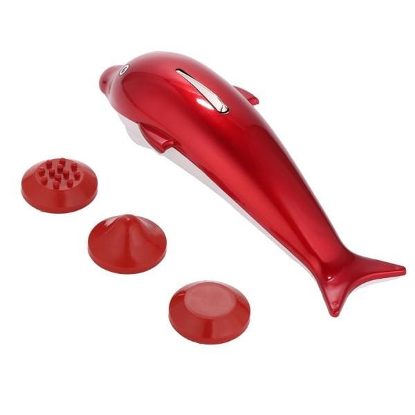 1263 DOLPHIN HANDHELD BODY MASSAGER FOR AGONY STRESS PAIN (8 INCH) view 2