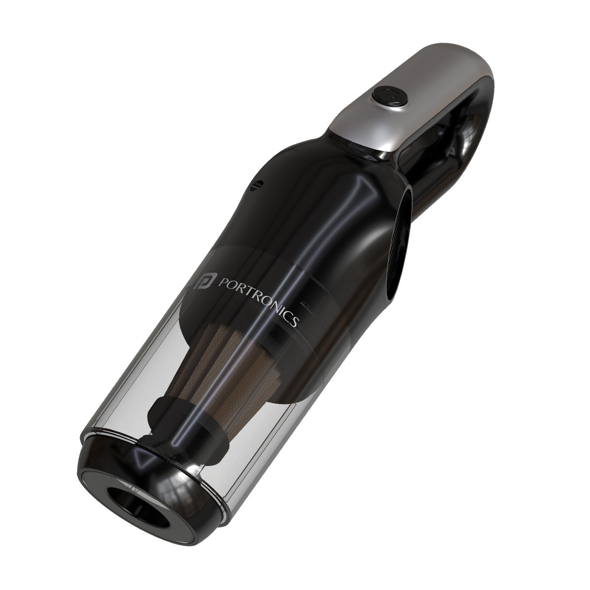 Portronics Mopcop 3 Strong Suction, Washable HEPA Filtration, Rechargeable Battery, Multi-Purpose Nozzles