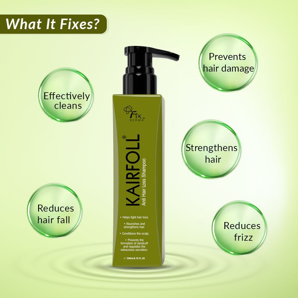 Fixderma Kairfoll Anti Hair Loss Shampoo view 2
