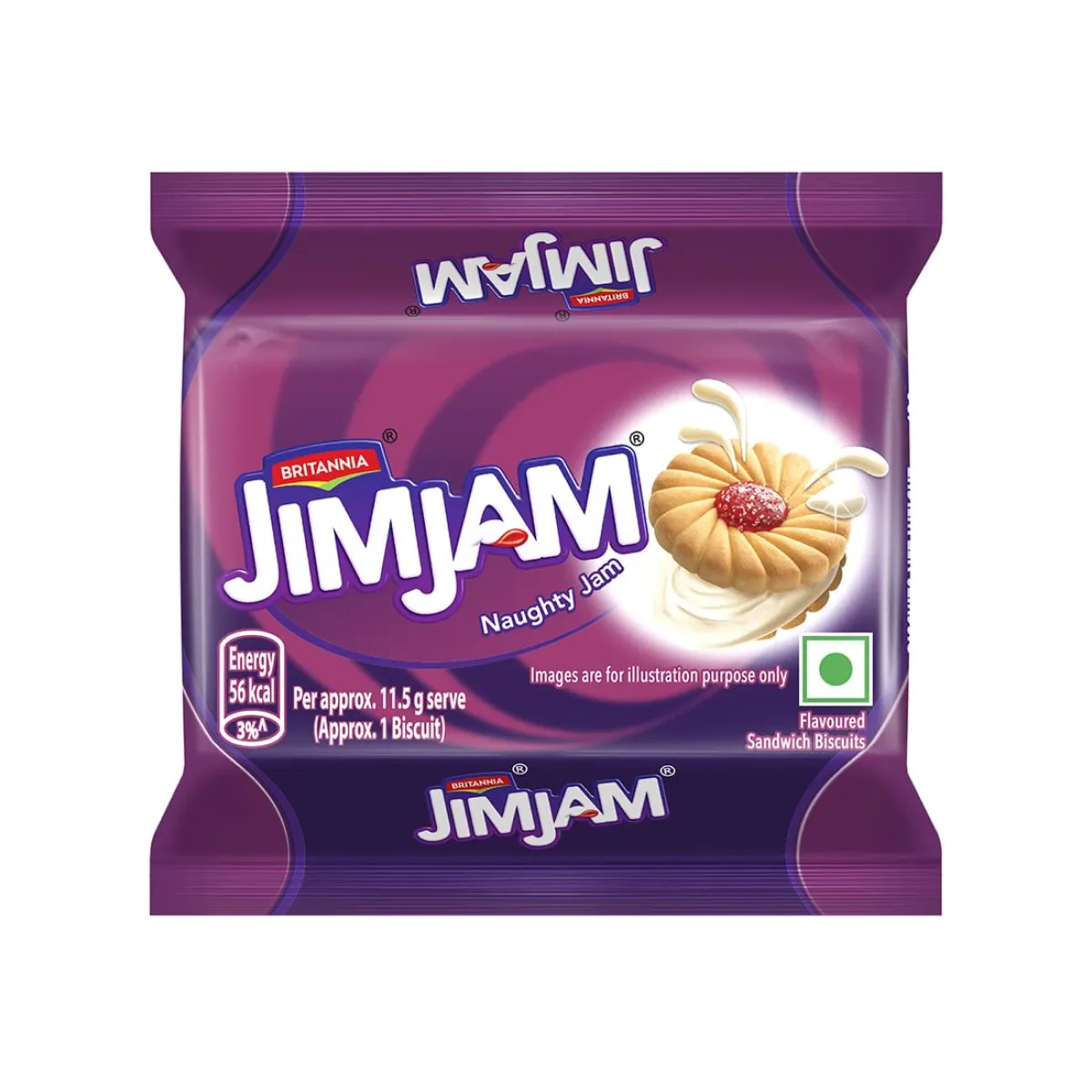 Britannia Treat Jim Jam Biscuit 150 Gms