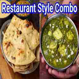 Palak paneer + 4 tawa roti