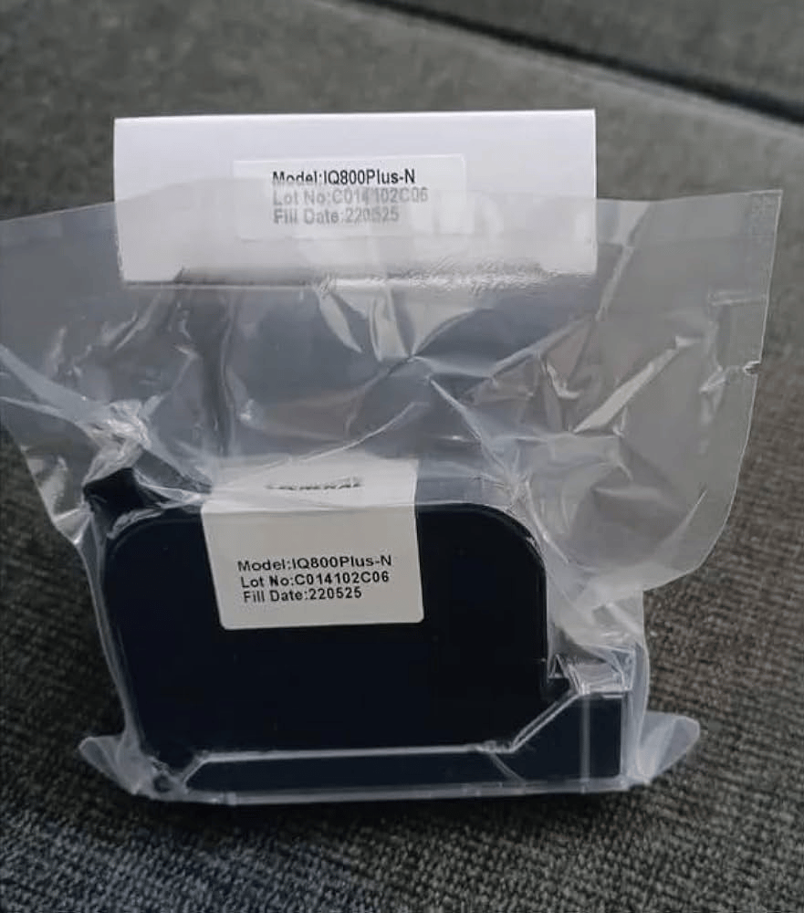 General IQ800 Plus N Black Solvent Printer Ink Cartridge, 12.7mm, Black Solvent Ink Cartridge