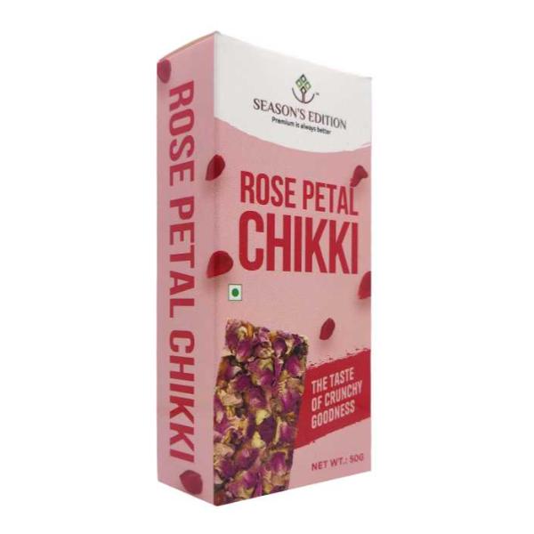 Season's Edition Rose Petals Chikki 720 Gms (60 Gms by Box Of 12) view 2
