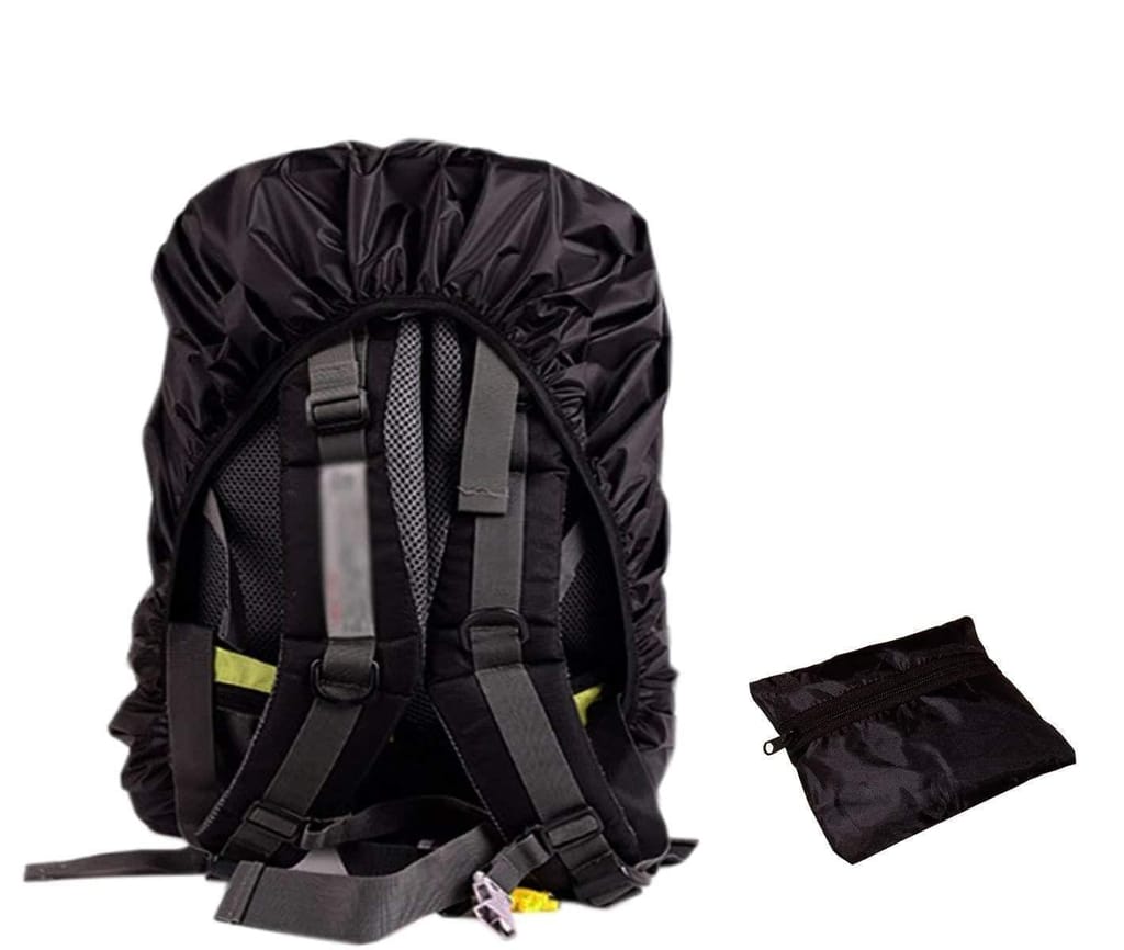 Store 4 Hope Nylon Rain & Dust Cover for Backpack 100% Waterproof (30-40 litres, Black) view 2