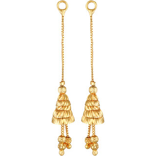 Vivastri Shimmering Glittering Changeable drop Earring for Women and Girls [VIVA2657ERG] view 2