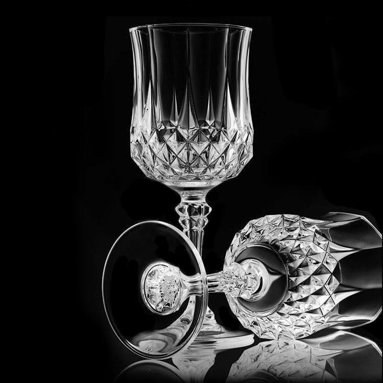Stemless Wine Glasses 160 ML, Set of 2 Red & White Wine Glasses for Whiskey, Beer, Juice, Cocktail, Mocktail and Mixed Drink Long Stem Hand Blown Crystal - Unique Housewarming Gifts view 2