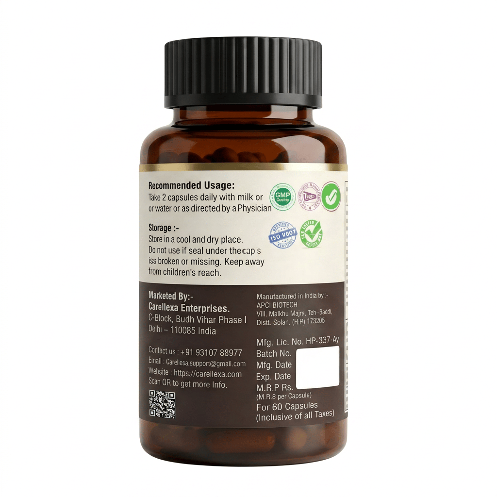 Careflexa Testoboost 1200mg - Vitality Booster (60 Capsules) view 2