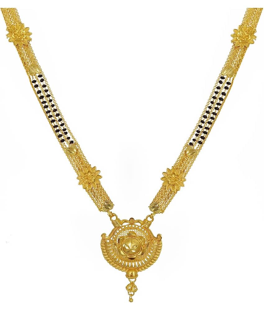 JIPPA - Golden Mangalsutra ( Pack of 1 ) view 2
