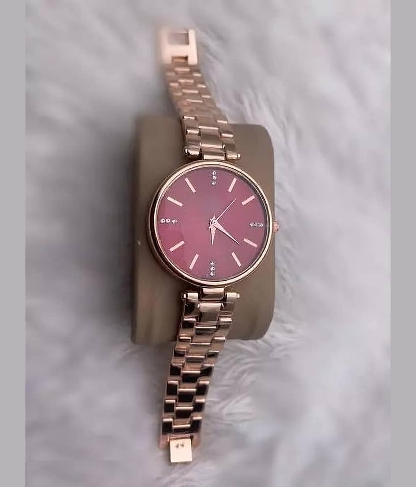Trex Rose Gold Stainless Steel Analog Men's Watch view 2