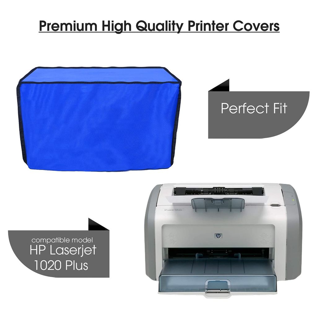 Palap Super Premium Dust Proof Printer Cover for HP Laserjet 1020 Plus -Blue (Size: 42 x 29.2 x 25.9 CMs) view 2