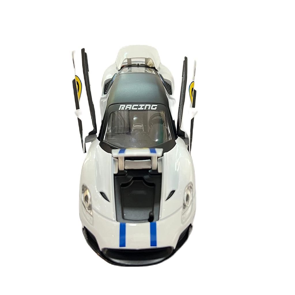 KTRS ENTERPRISE Maserati Alloy Metal Pull Back Die-cast Car Scale Model 1:22 with Sound Light Mini Auto Toy for Kid view 2