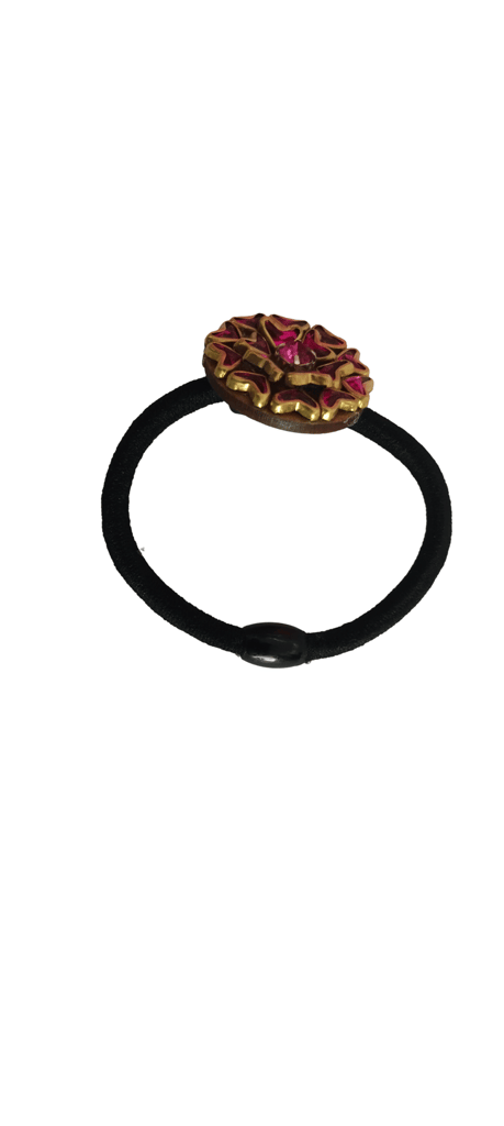 Luxury Rhinestone Embellished Hair Bobble view 2