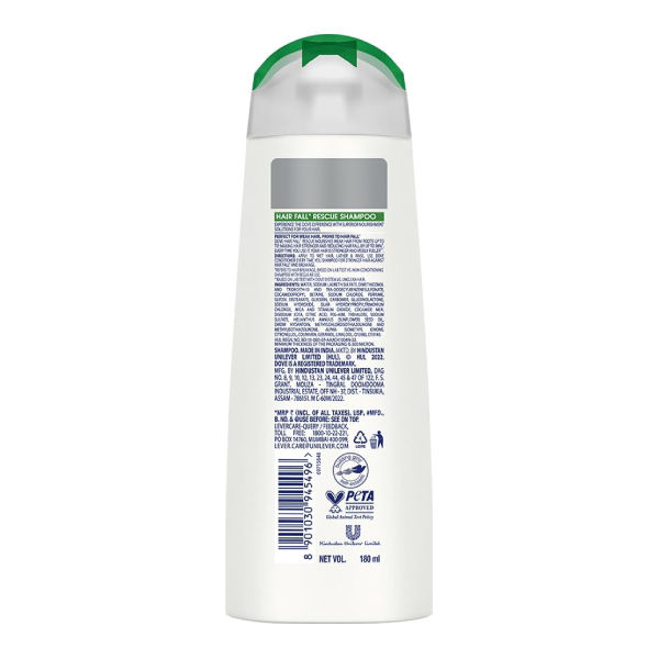 Dove Shampoo 180 Ml view 2