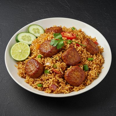 Kabab Fried Rice