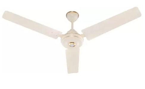 AIRELEC Gloria Ivory 5 Star 1200 mm 3 Blade Ceiling Fan (BLDC Motor with Remote | IVORY | Pack of 1)