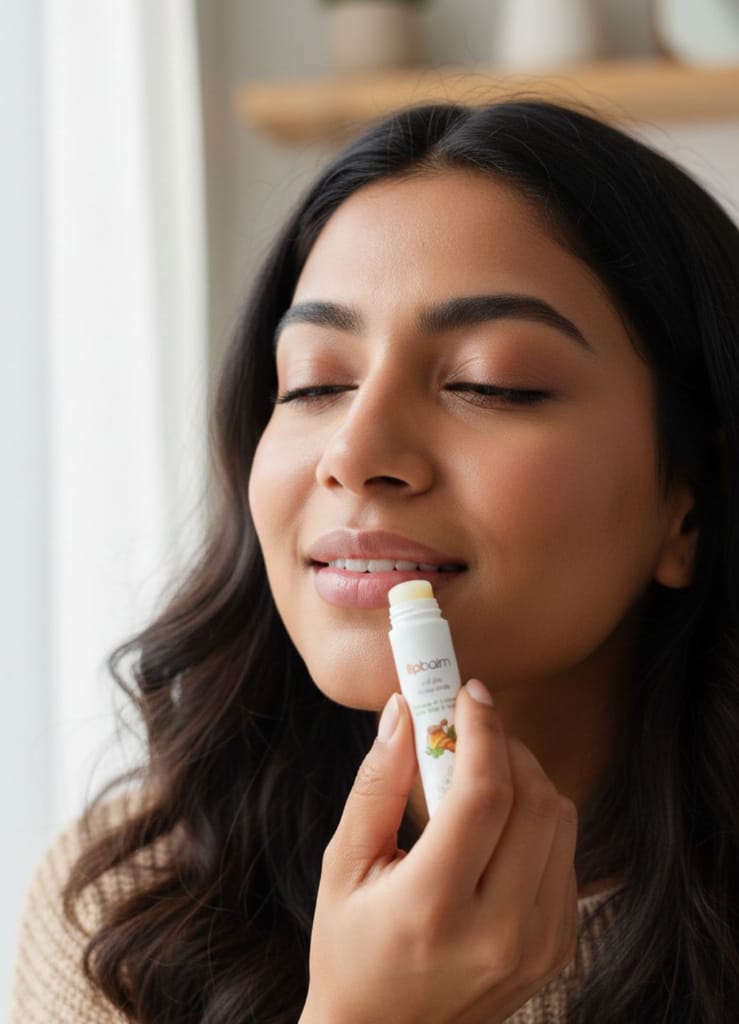 Almond Honey Roll-On Lip Balm view 2