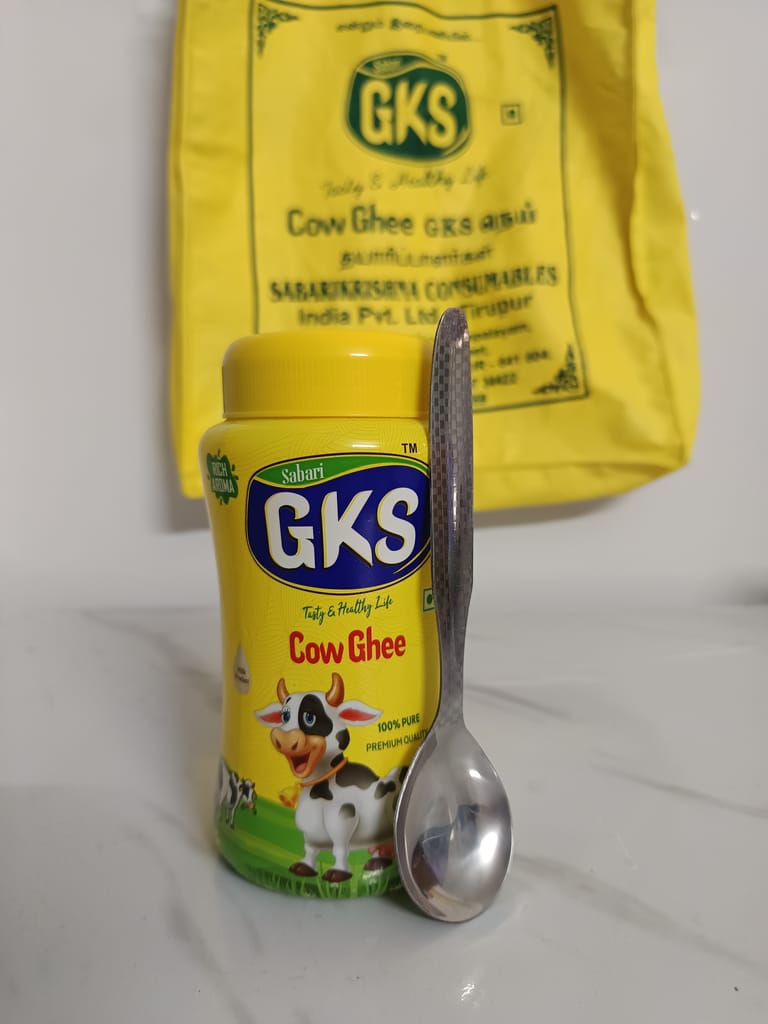 GKS Cow Ghee Jar (with Assorted Gift)