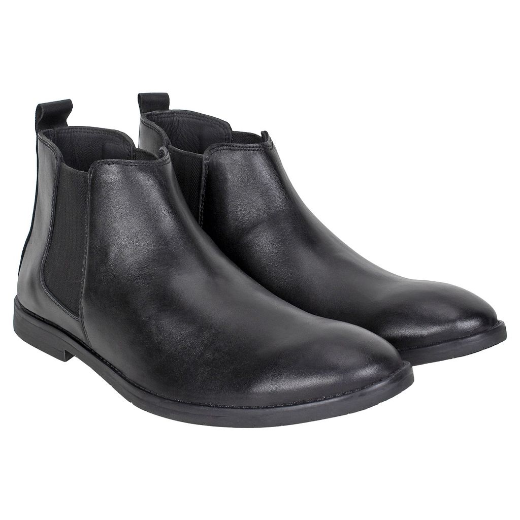 SeeandWear Leather Chelsea Boots For Men view 2