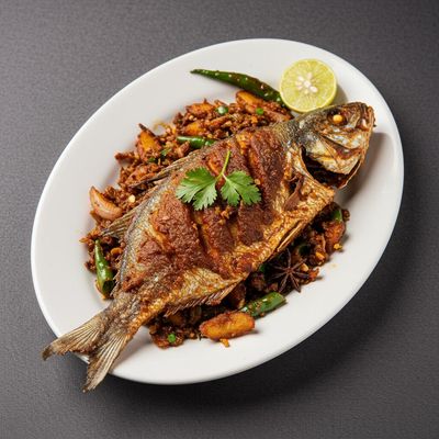 River Pomfret Fry