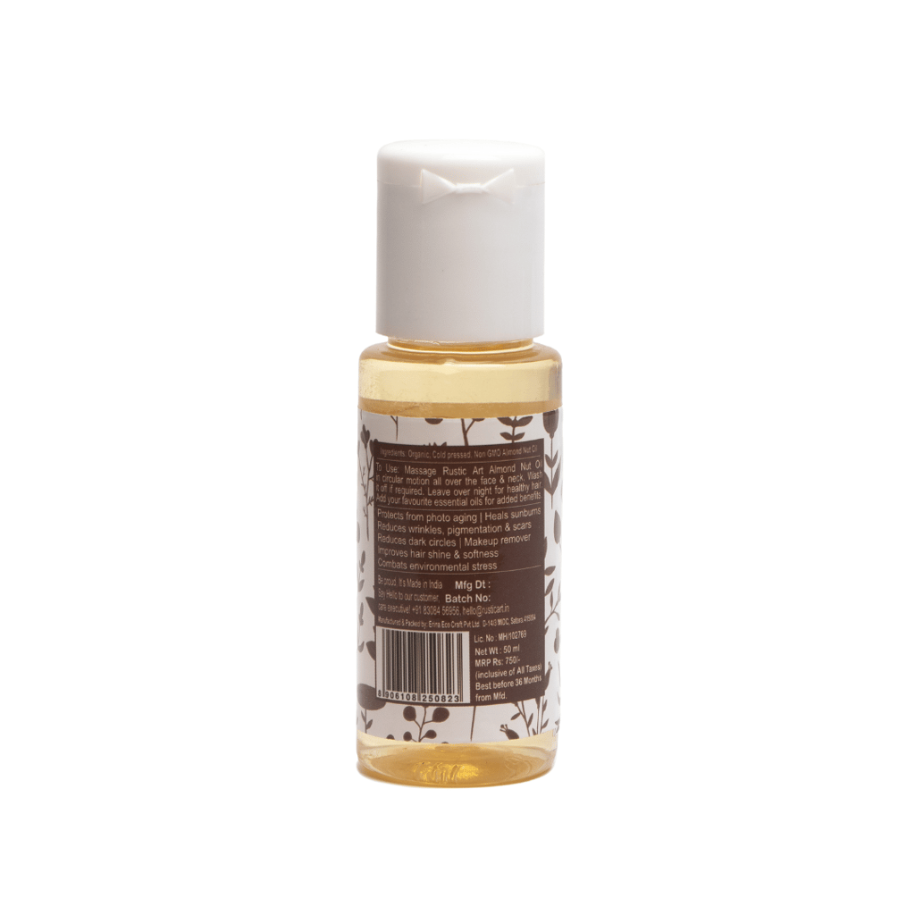 Organic Almond Nut Oil (50ml) view 2