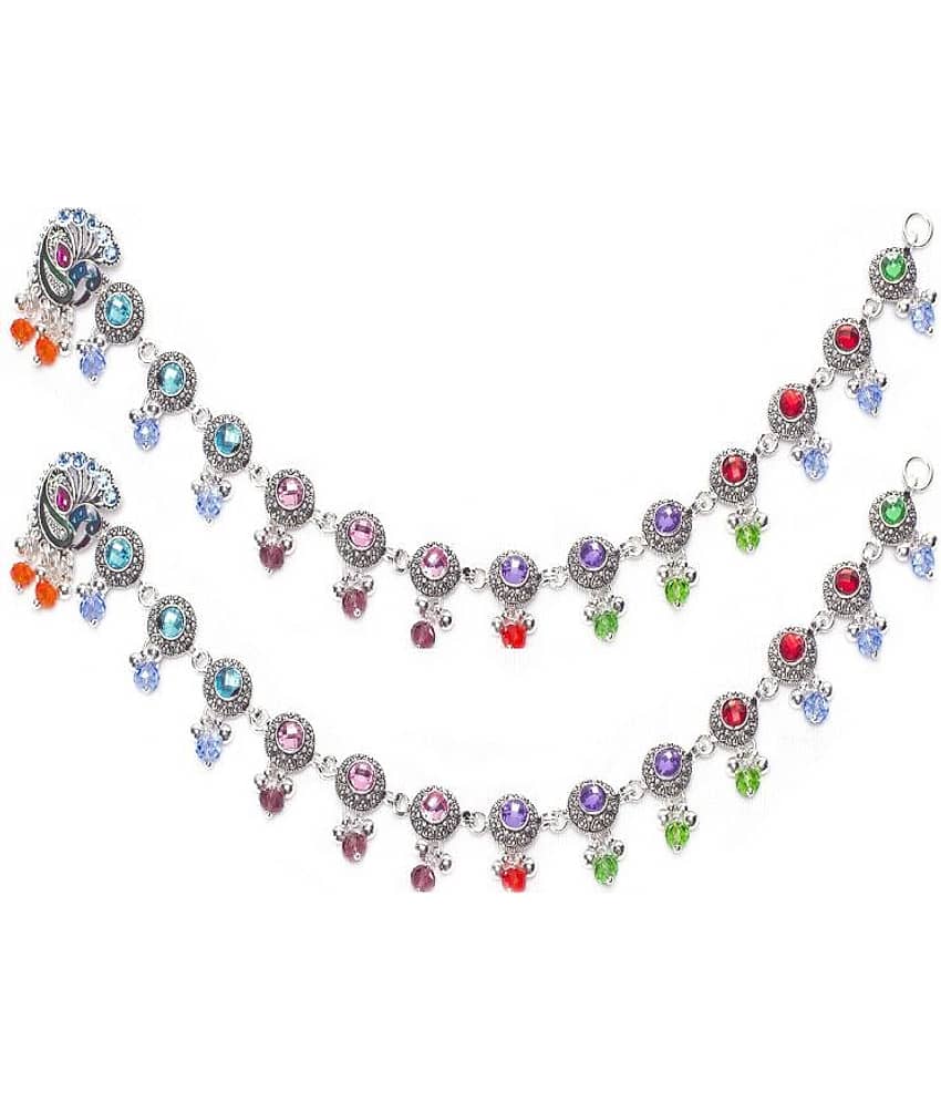AKLINA Multicolor Anklets ( Pack of 1 ) view 2
