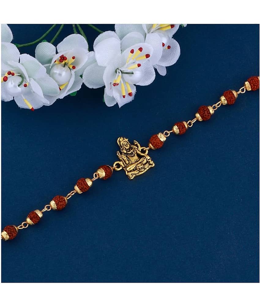 Bracelet Rudraksh "Shiv Ji" For Mens And Boys view 2