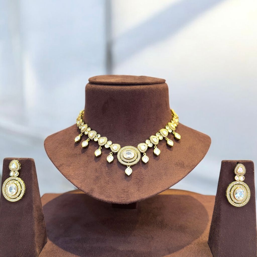 Luminous Dreams Necklace Set By Dia Art Jewels view 2