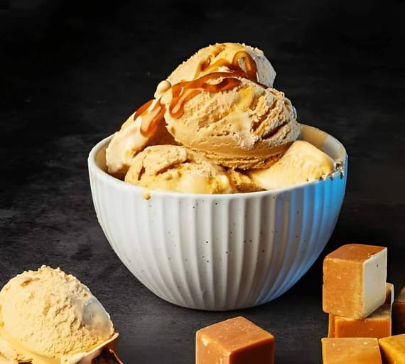 Butterscotch Ice Cream [2 Scoops]
