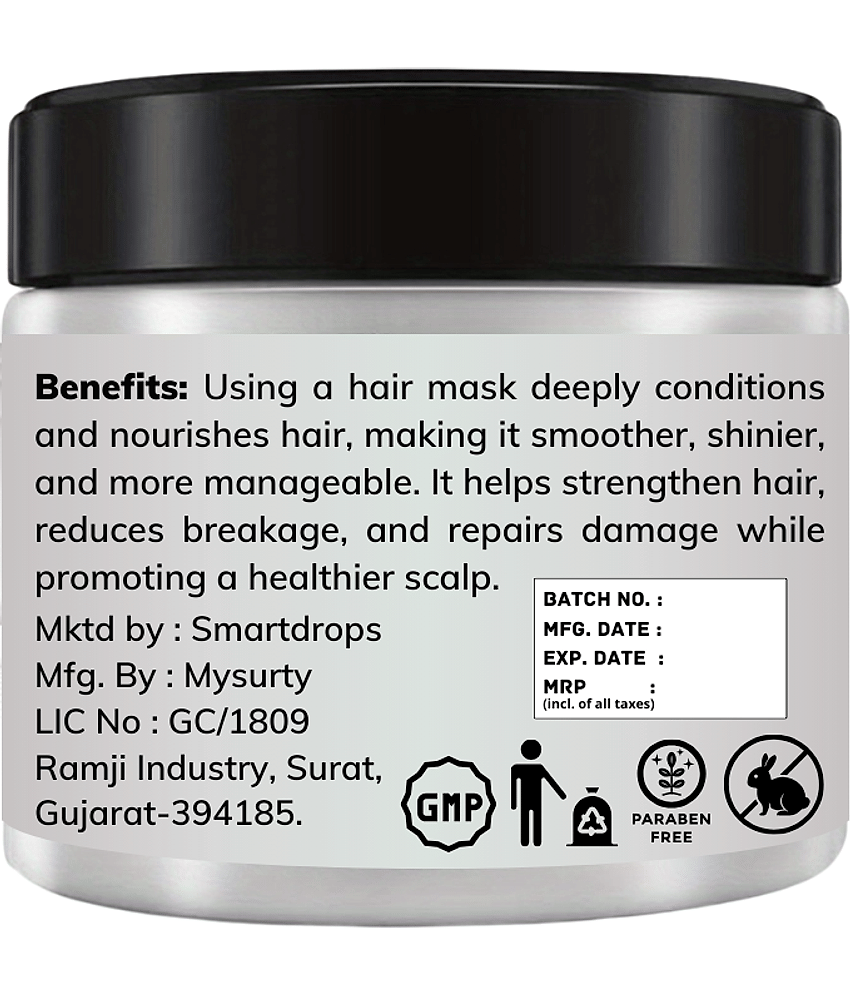 Smartdrops Anti Dandruff Hair Mask For Straight Hair ( Pack of 1 ) view 2