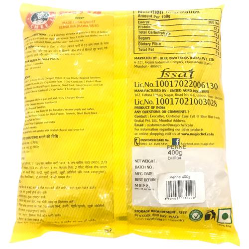 Magic Chef Penne Pasta, 400gm view 2