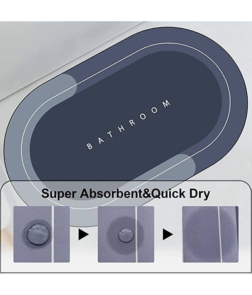 Alphonso Anti-skid Rubber Bath Mat 40x60 cm ( Pack of 1 ) - Assorted view 2