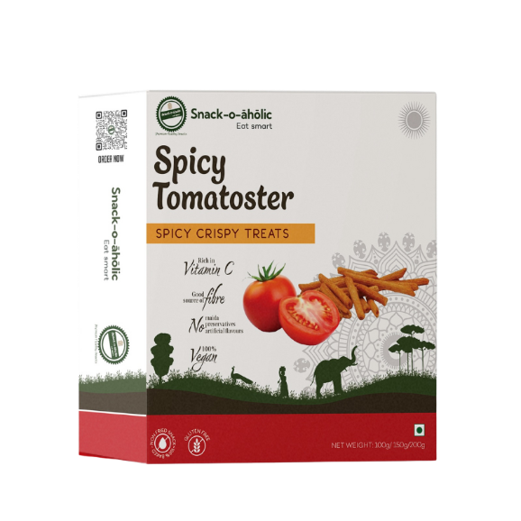 Snack O aholic Spicy Tomatoster - 100g