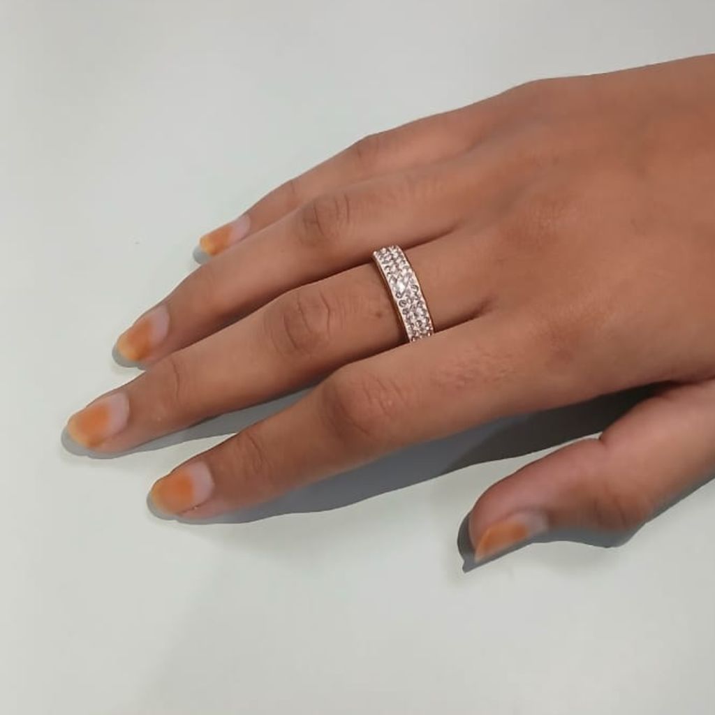 Golden Zircon Band view 2