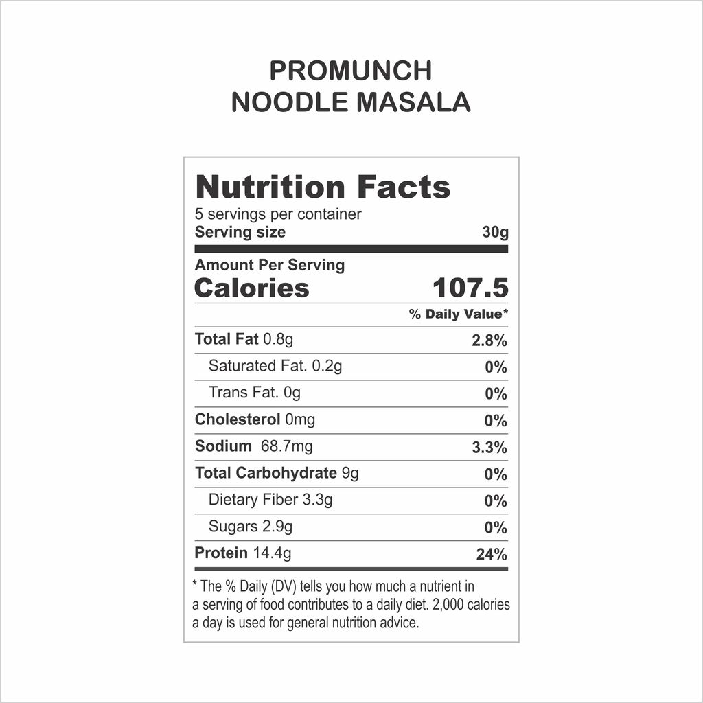 PROMUNCH Travel Combo Pack (Noodle Masala) 30gm x 4 view 2